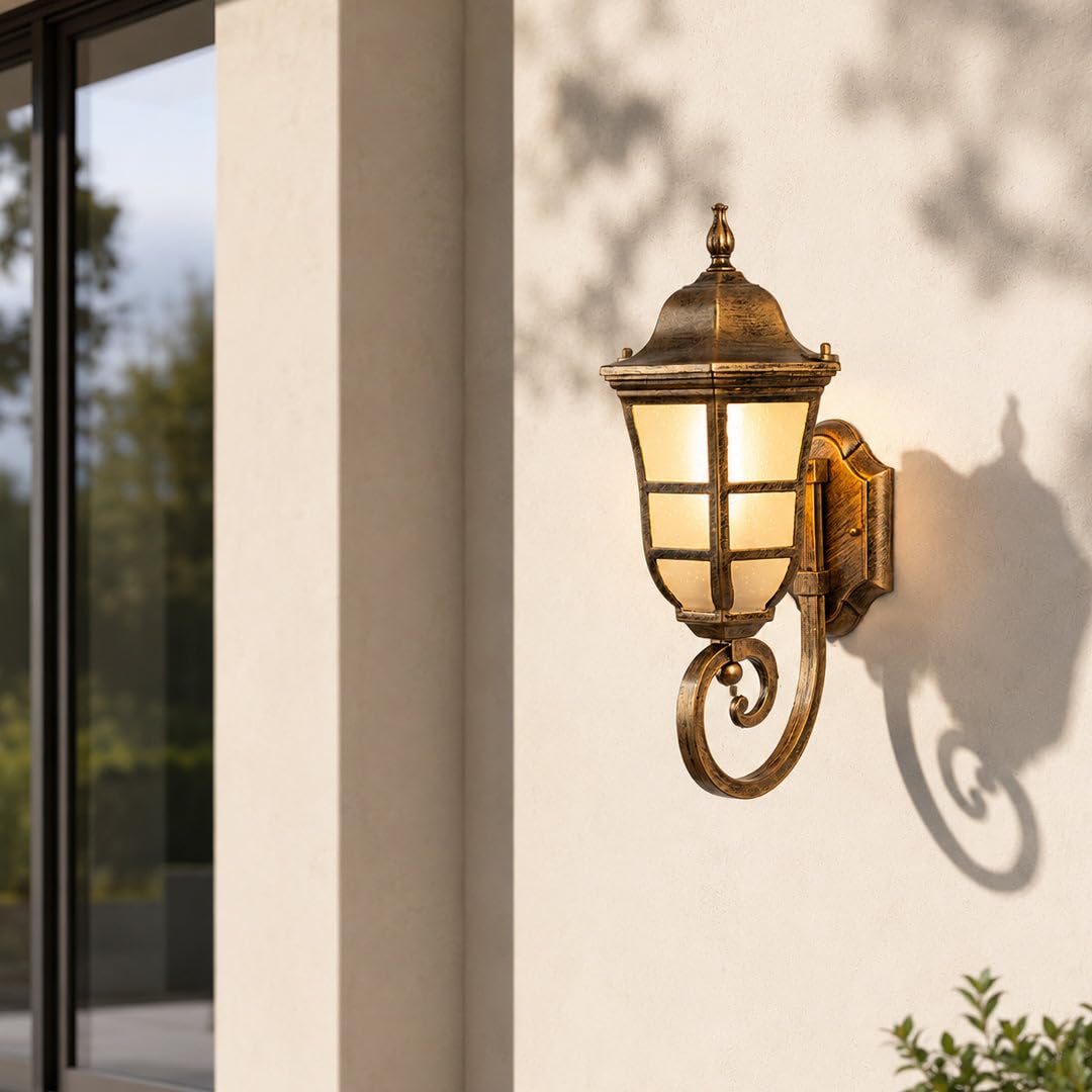 Whispering Homes Victorian Era Outdoor Wall Lamp - Bronze-image-23