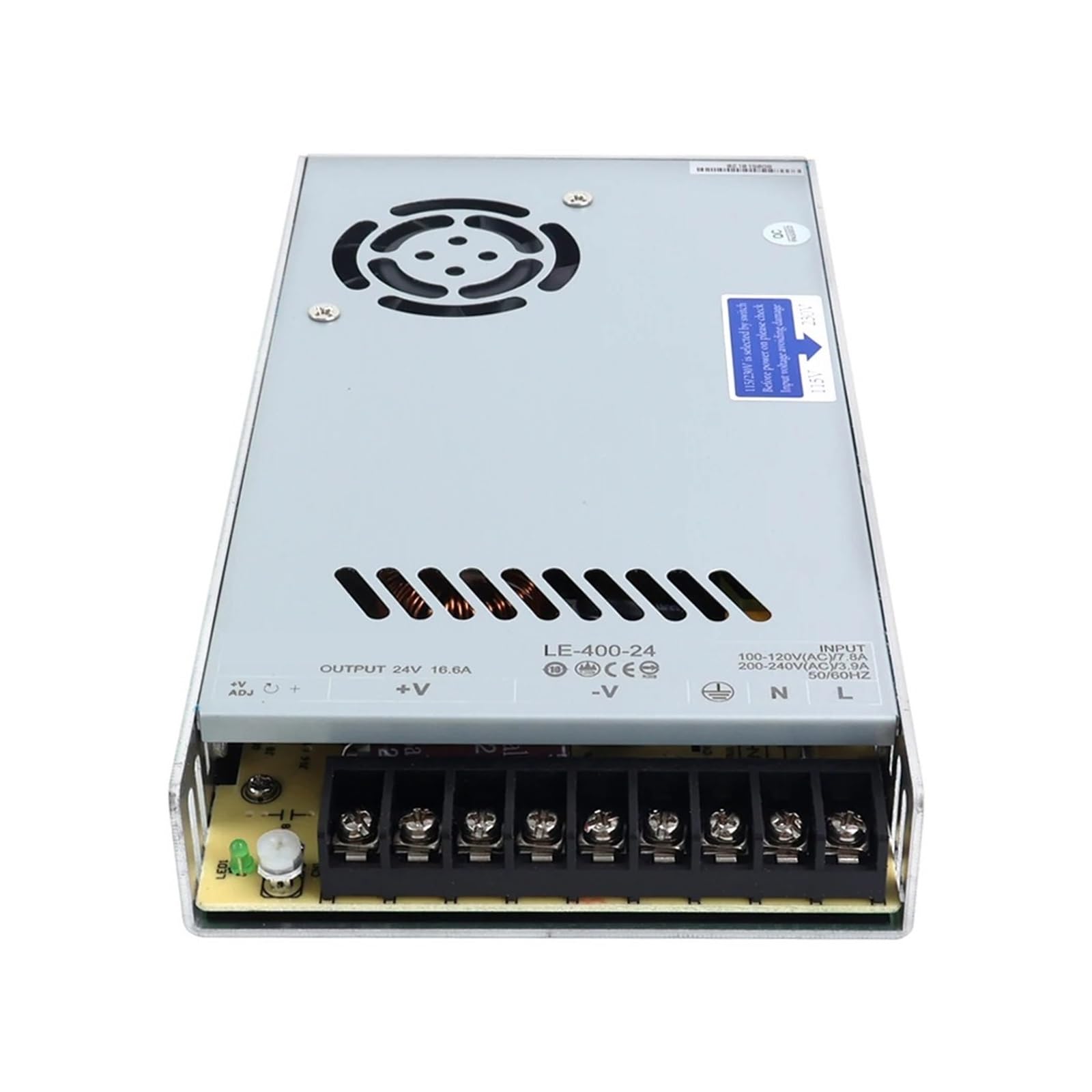 RBYRLDSTY DC Switching Power Supply 24V 36V 48V 400W 115/230V AC to DC Power Supply(24V)