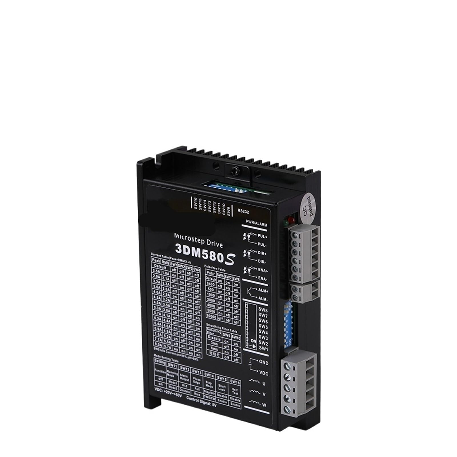 Contrôleur pas à pas Leadshine 3DM580 triphasé haute performance 8.0A - 4