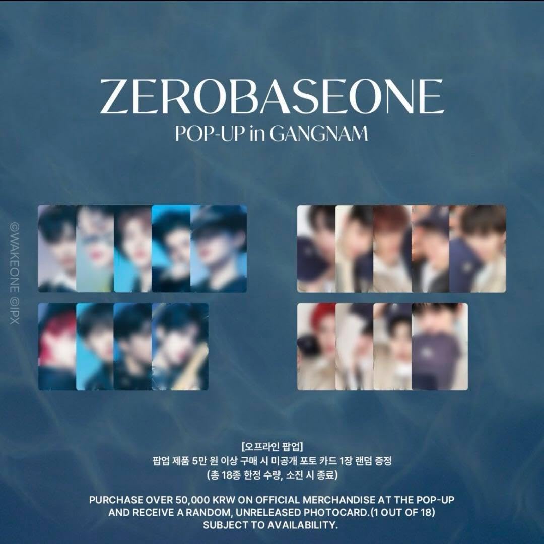 Amazon.co.jp: ZB1 ゼベワン ポップアップ オフライン限定 MD購入特典