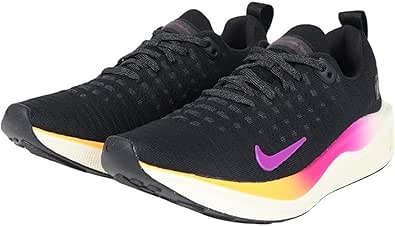 NIKE(ナイキ) 24.5cm REACT X INFINITY RUN 4 リアクトX インフィニティ ラン 4 国内正規品 DR2670 ブラック/ハイパーバイオレット