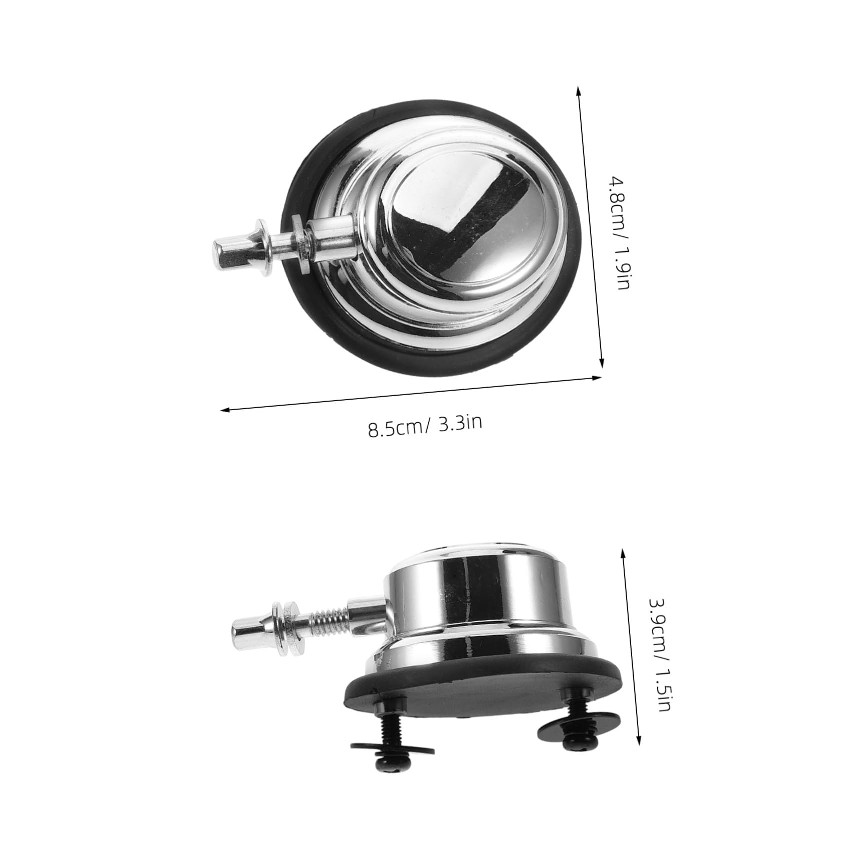 SUPVOX Bass Drum Lug Replacement Parts Durable Metal Connectors for Snare Drum Tom Drum Easy Installation Drum Accessories for Percussion Instruments Portable Sturdy Design