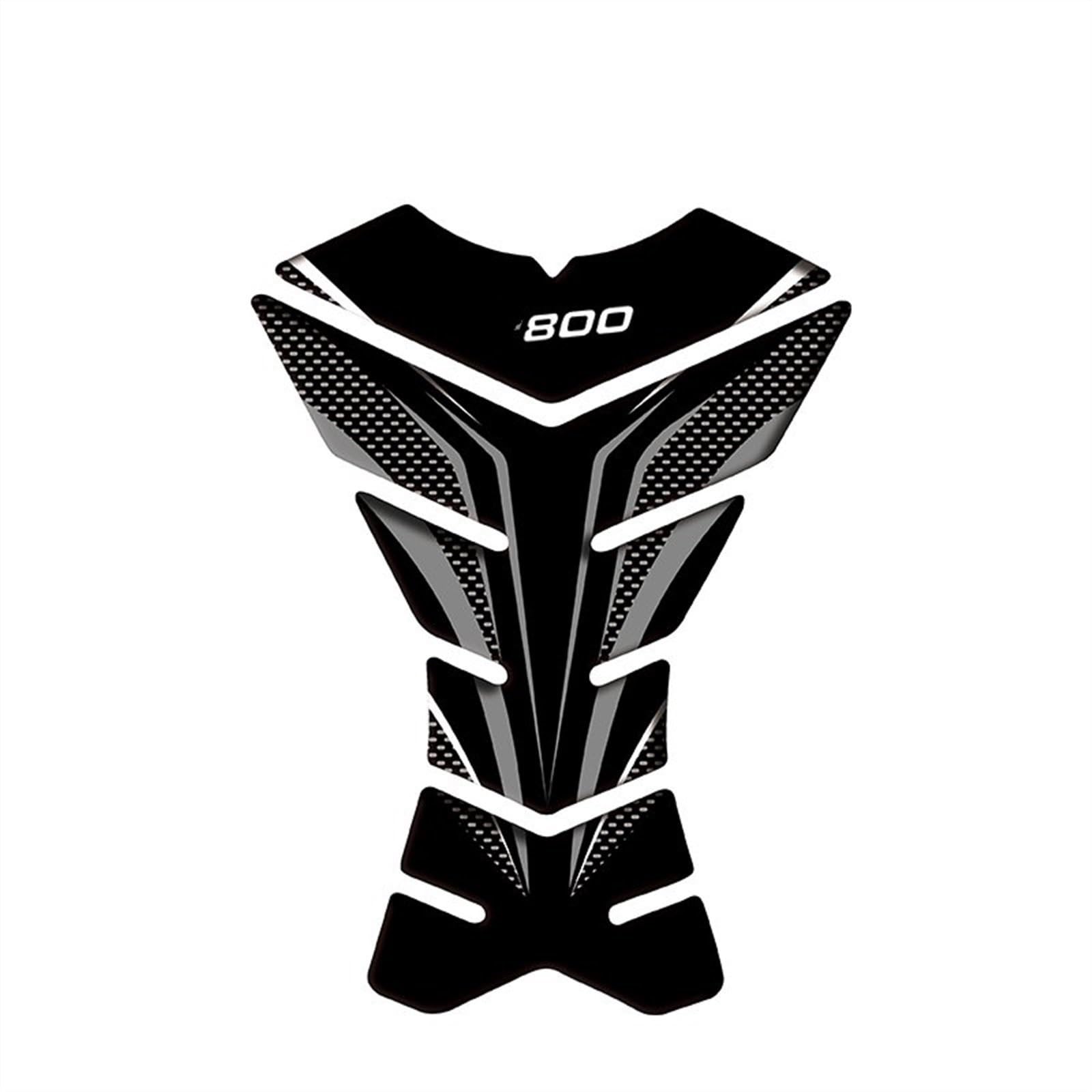 Motorcycle Tank Pad Protector Emblem Sticker Decal Gas Fuel Knee Fishbone for F800GS Fishbone Tank Pad(Color18)