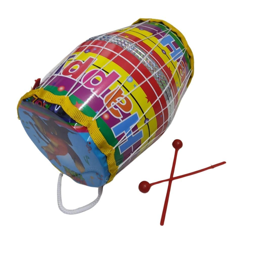 ATISHAY RETAIL Musical Plastic Dholak for Kids |Perfect for Indoor & Outdoor Games | Ages 1 to 6 Years, Medium Size, Multi-Colour (FUNNY DHOLAK, MEDIUM) (B0D7965C61) Amazon Price History, Amazon Price Tracker