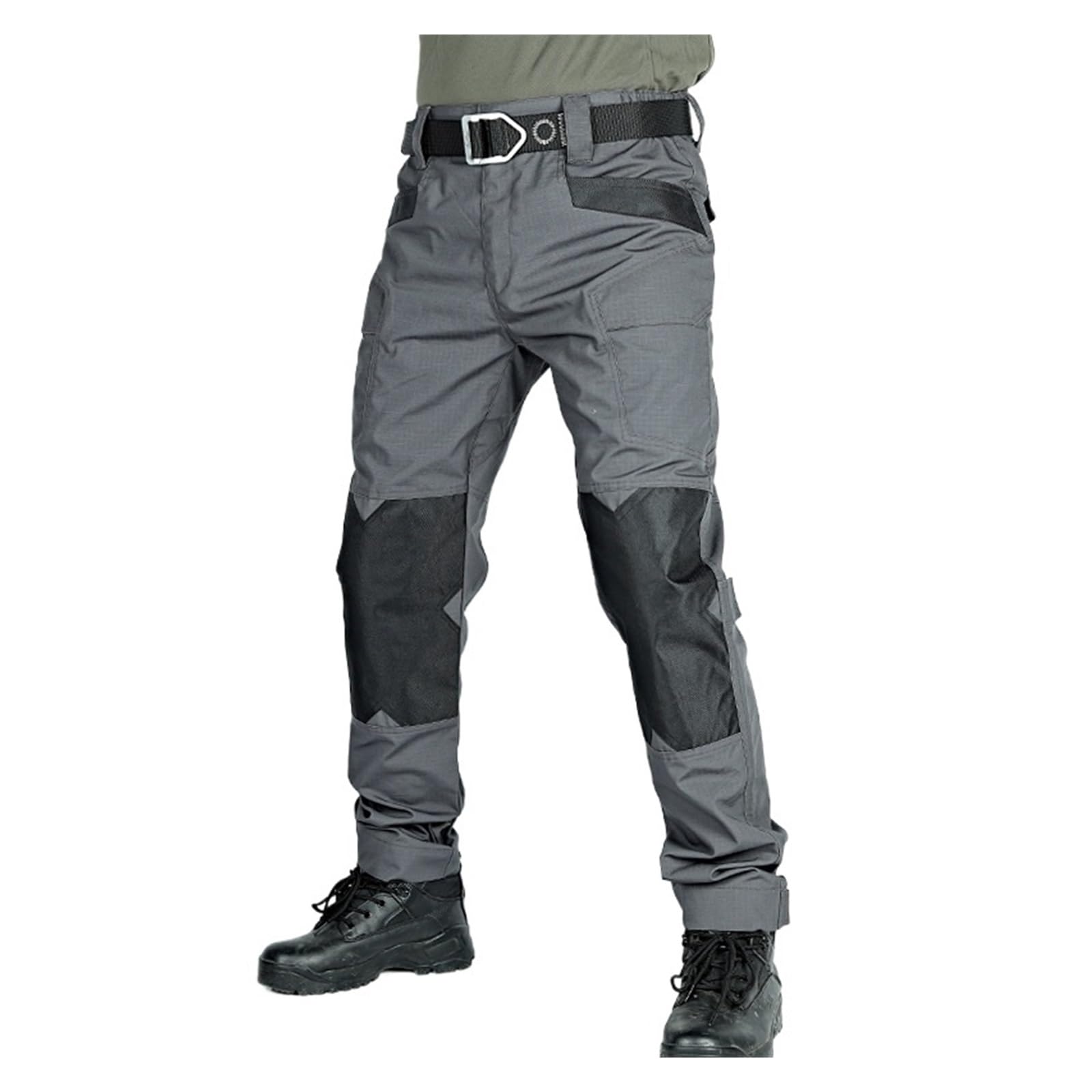 Pantalones De Trabajo Hombre Pantalones tácticos de Verano for Hombre, for Exteriores, Multibolsillos, Resistentes al desgarro, Camuflaje