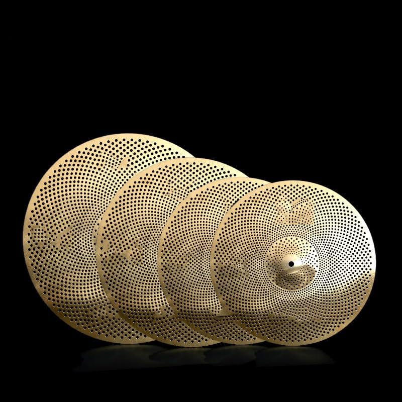 JITEM Drum Cymbals, Silent Cymbals, Jazz Drum Cymbals(Size:SET1)