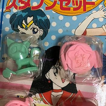 Amazon.co.jp: スタンプセット ゴム印 美少女戦士セーラームーン