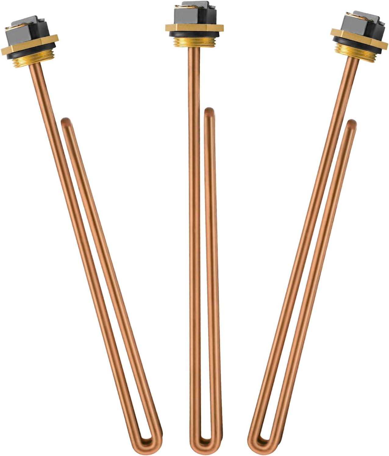 HE 90240 Water Heater Element Replacement for Ecosmart ECO 18 24 27 36, 9KW 240V for Ecosmart tankless water heater, Also Fit for Rheem, Richmond, Eemax Tankless Water Heaters - 3 Pack