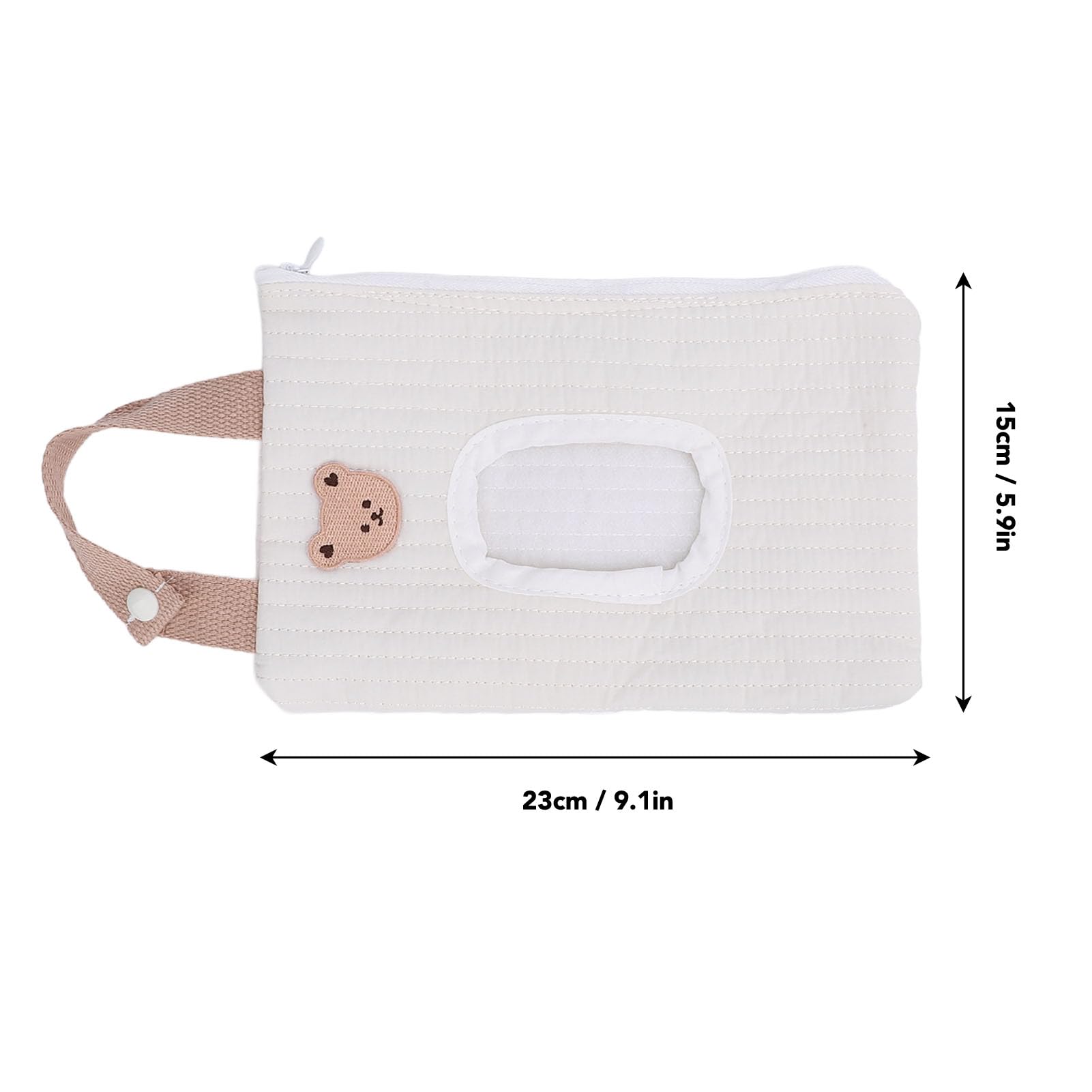 Portable Wipes Bag for Car Travel Outdoor Use Compact Tissue Storage Organizer - Image 2