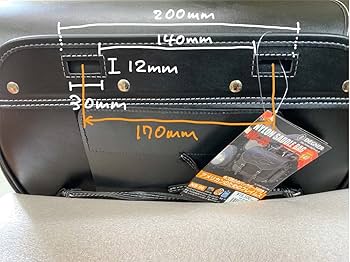 Amazon | DEGNER(デグナー) ナイロンサドルバッグ ファイヤー