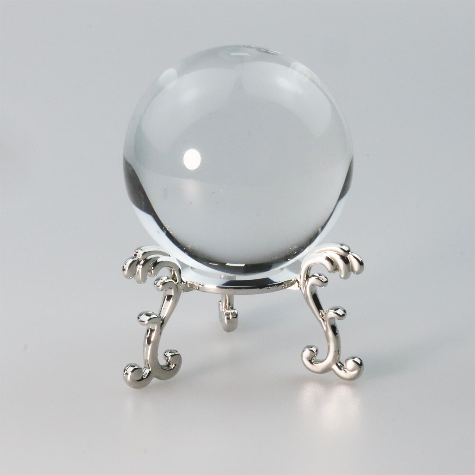 Transparente Bola de Cristal k9, Decoración de Mesa Redonda, con un Diámetro de 50 mm, se Puede Utilizar como Decoración del Hogar o como Accesorio Fotográfico, etc