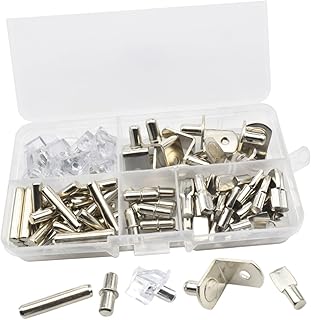 BUTIFULSIC 80pcs cabinets shelfs Shelf peg Shelf Bracket pegs Shelf Holders pegs Accessories Metal Furniture