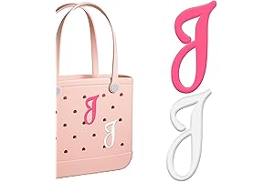 AIERSA Bogg Bag Alphabet Charm(2 Pack)