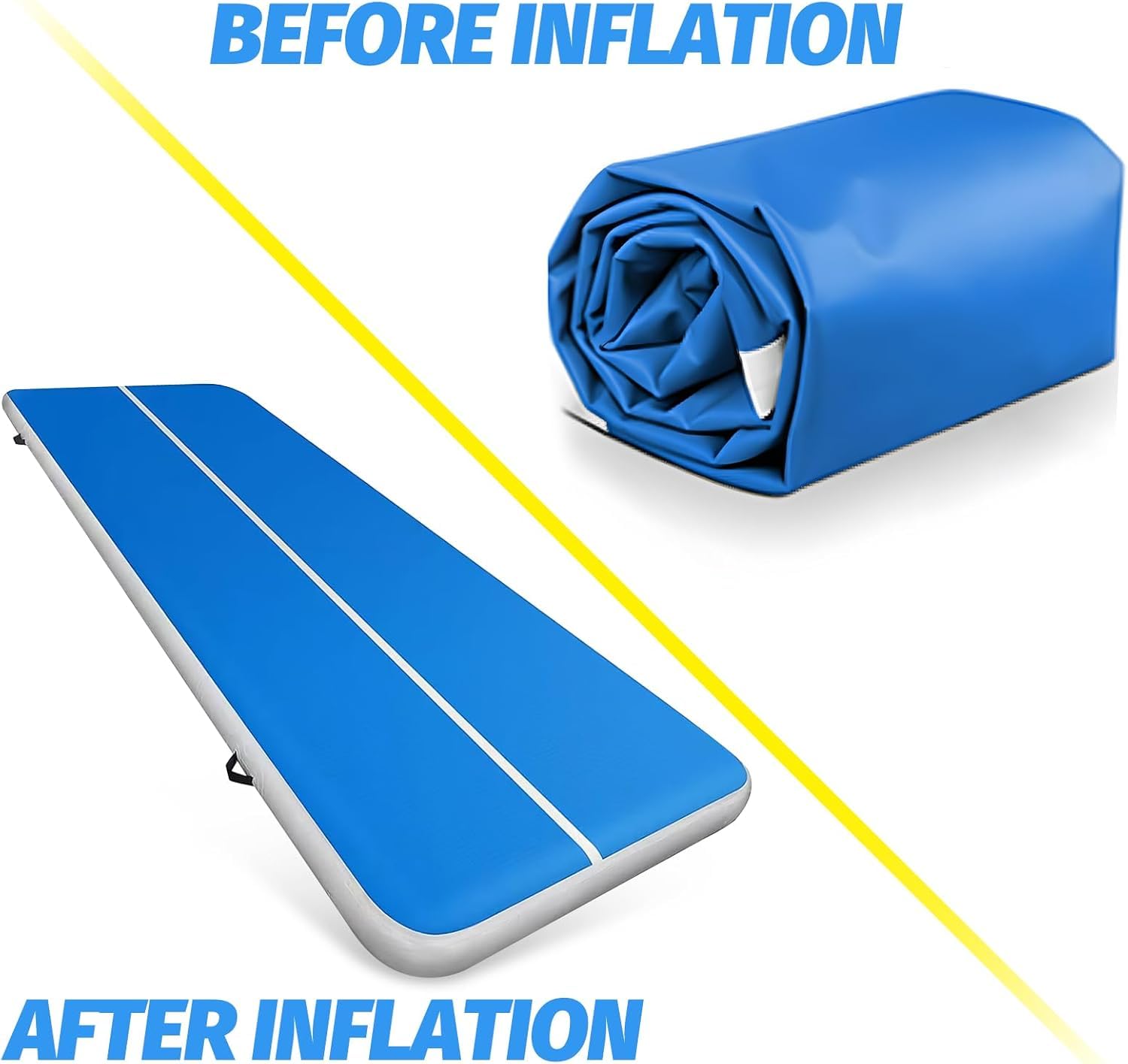 Amazon | LUQIYA エアートラック 体操 エアトマット タンブリング