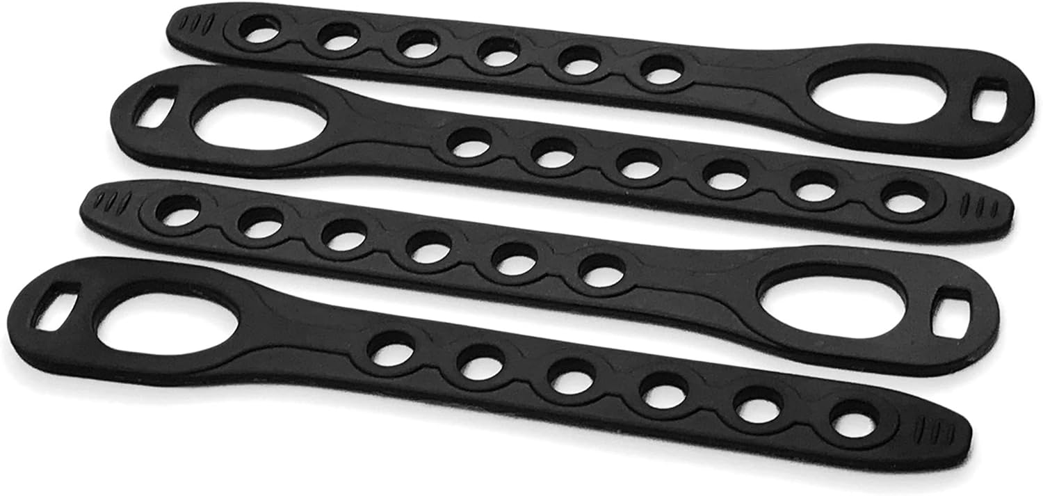 BIG DAVE'S Rubber Bike Rack Strap Compatible with Thule T2/T3 (7533535) (4-Pack)