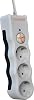 Tuncmatik Tsk19009 Powersurge 3-surge Protection Plug-1050 Joule-with Cable White
