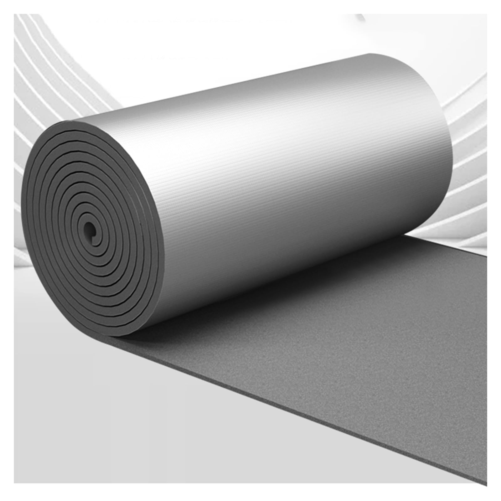 Feuille d'aluminium isolante en coton pour toits et combles
