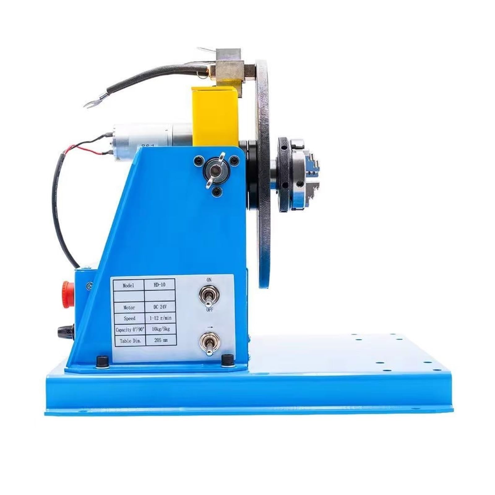 Drehschweißpositionierer Schweißdrehtisch 10 Kg Schweißpositioniermaschine Drehtisch Kipptisch For Ringschweißen