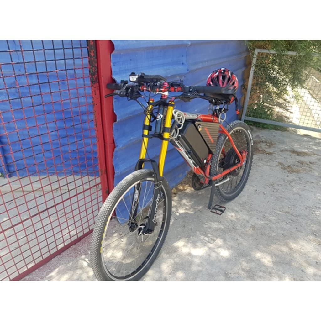 Widelec amortyzowany MTB, przedni widelec 1-1/8 cala, ręczna regulacja tłumienia blokady 130 mm amortyzator podróżny (kolor: OIL OPEN, rozmiar 69.8 cm)