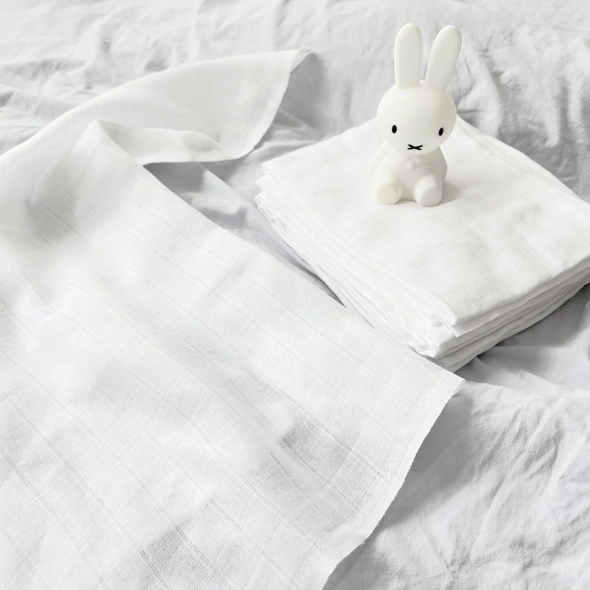 Tutina Per Neonata In Mussola Di Cotone Terracotta - Foto 7