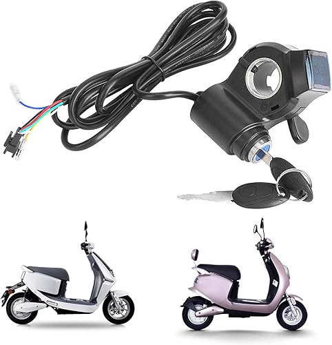 Miniatura 6 de LIANGLIDE Disyuntor del voltaje de la batería de Digitaces de la pantalla LCD del acelerador del pulgar para el vehículo eléctrico