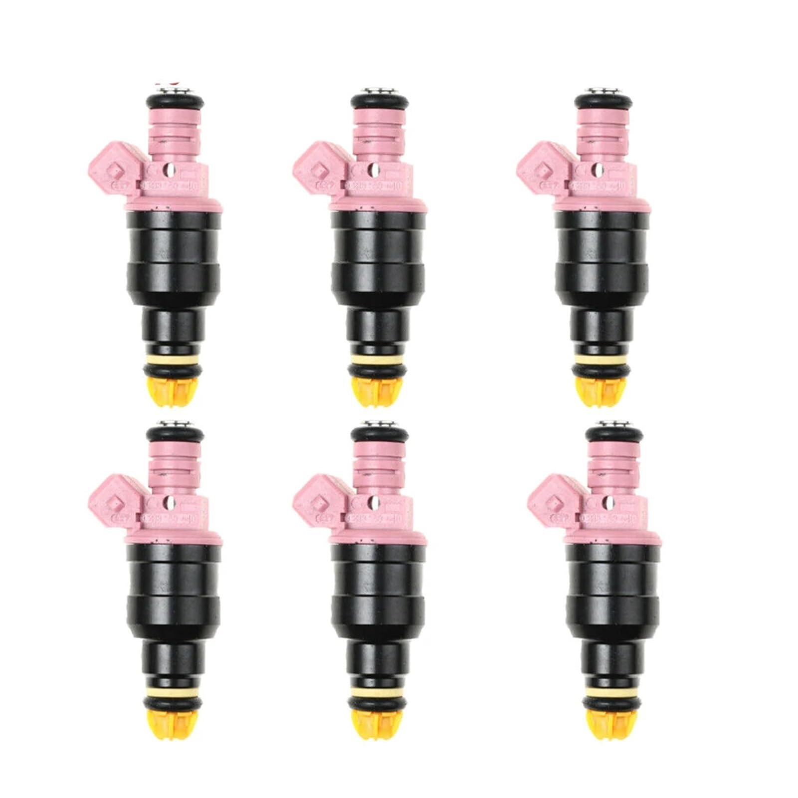 6PCS New Fuel Injectors Compatible for -BMW E36 328I E38 728I 728IL E39 528I Z3 2.8