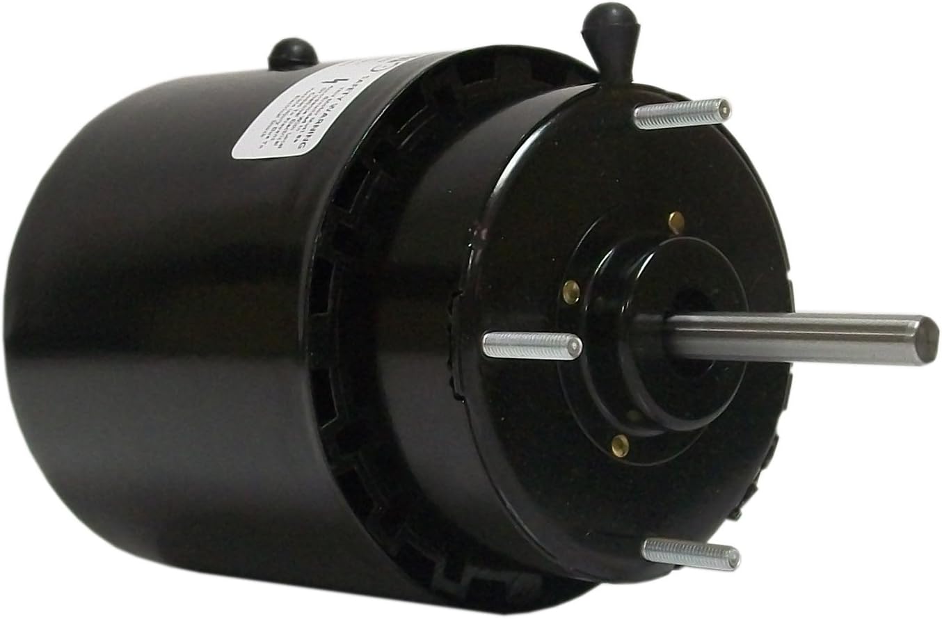 Fasco D235 3.3-Inch Self Cooled Motor, 1/12 HP, 115 Volts, 1580 RPM, 1 Speed, 2.2 Amps, Totally Enclosed, CCWSE Rotation, Sleeve Bearing