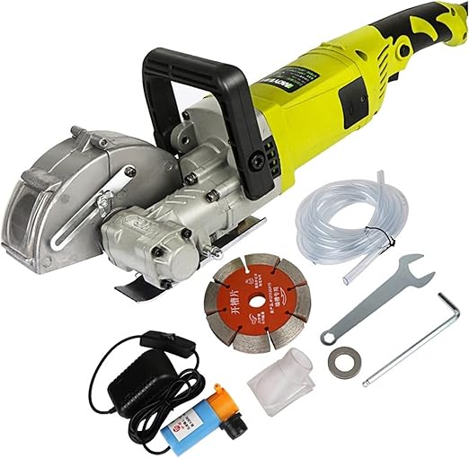 Wall Grooving Machine 4000W Electric Wall Chaser Cutting Free Domestic