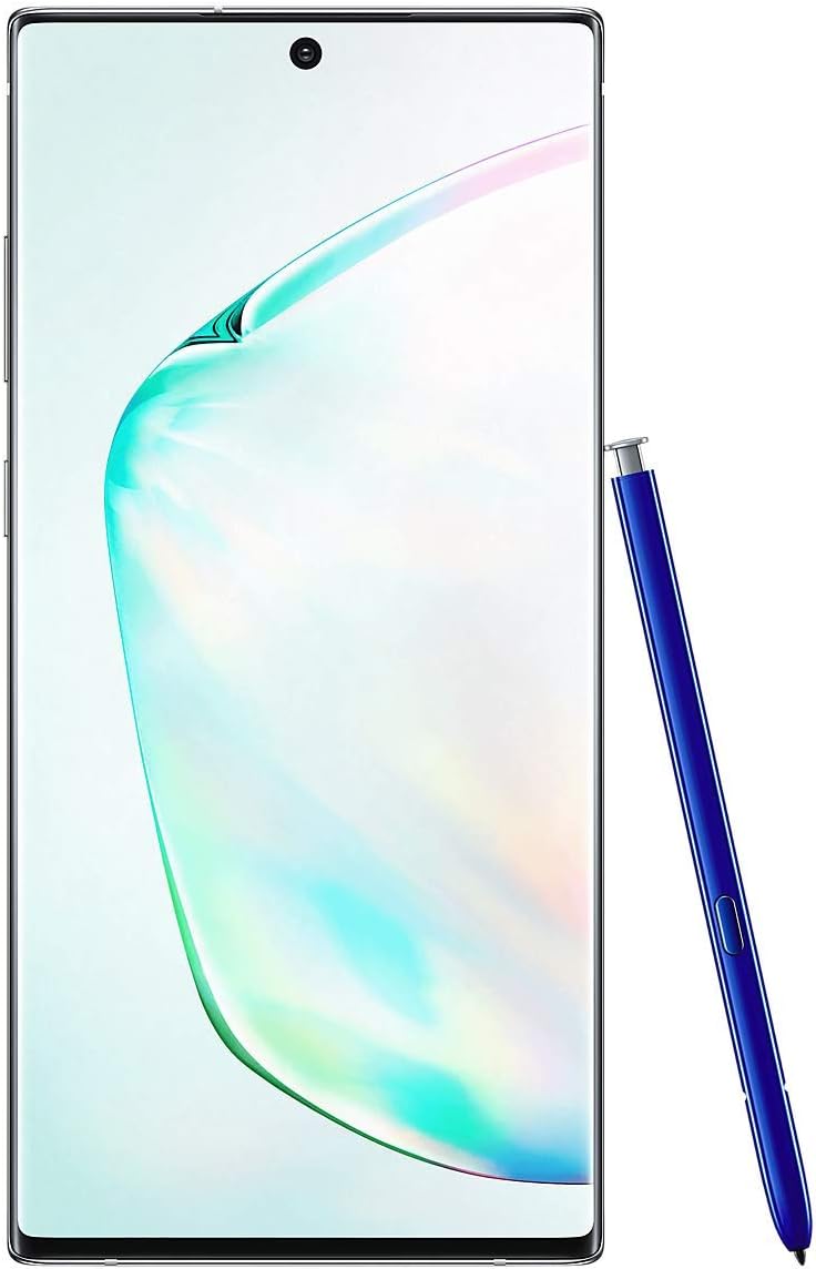 Samsung Galaxy Note10+ 5G Mobile Phone; Sim Free Smartphone – Aura Glow, (UK Version)