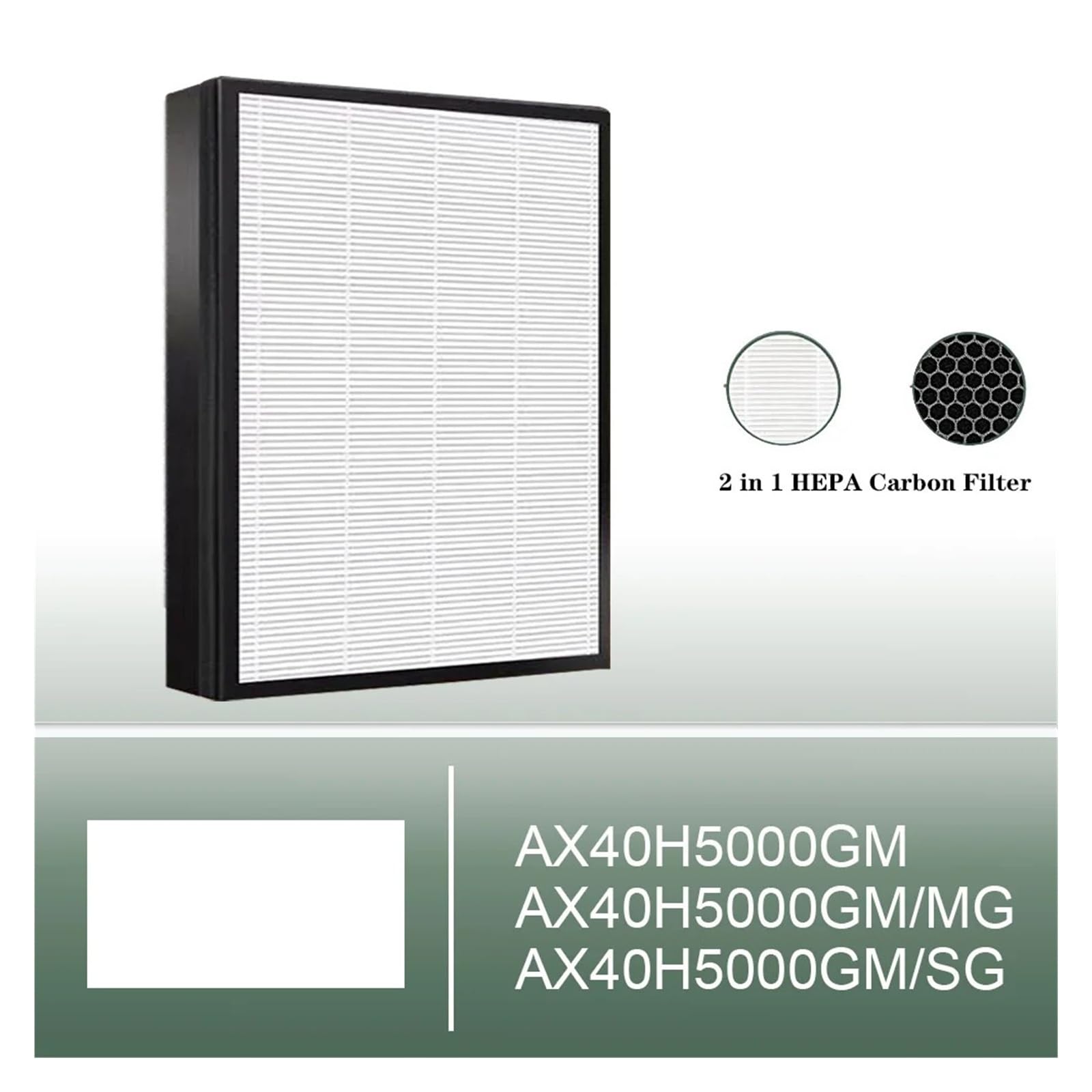 Filtro De Carbón HEPA De Repuesto Compatible Con Samsung AX40H5000GM