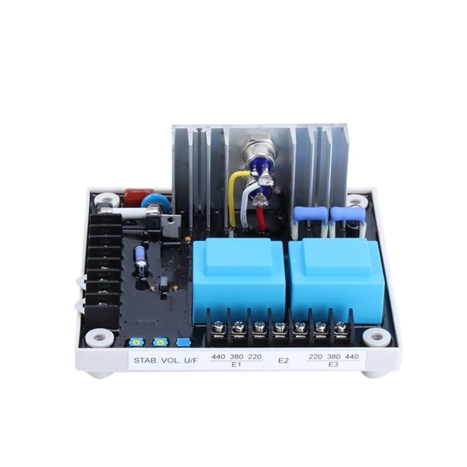 CBRBLCIUL 1pcs EA15A3H EA15A Power Generator AVR Automatic Voltage Regulator Stabilizer for Brushless Alternator Genset Control 15A(EA15A)