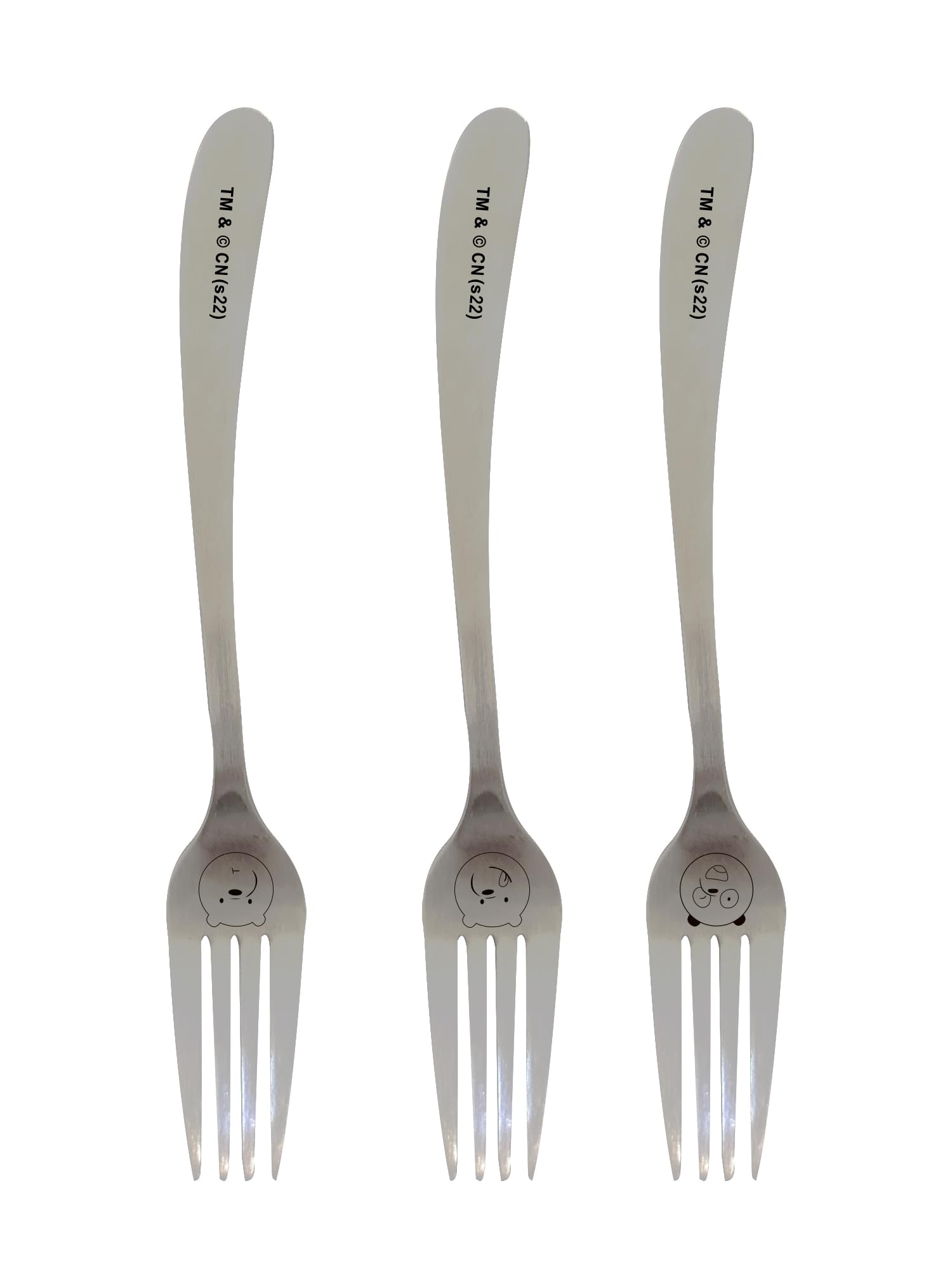MINISOWe Bare Bears Collection 5.0 Table Fork