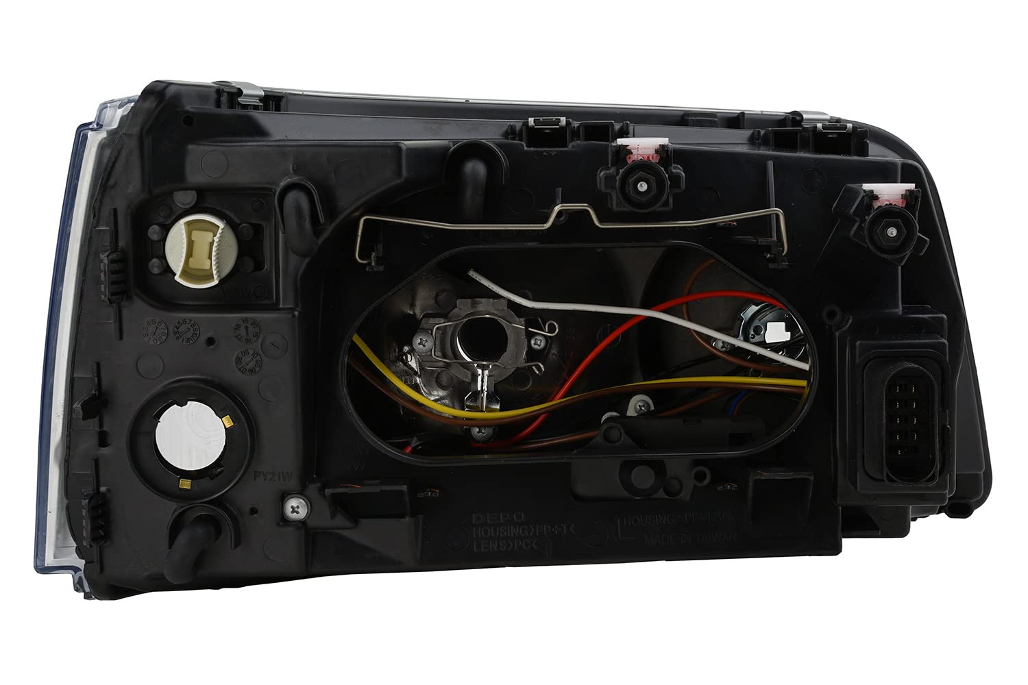 Johns, Scheinwerfer H7/H1 mit LWR & Leuchtmitteln Links Rechts passend für VW T5 Bus