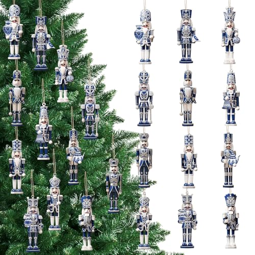 ONRAGT Holzanhänger Weihnachten, 24 Stück Weihnachtsanhänger...