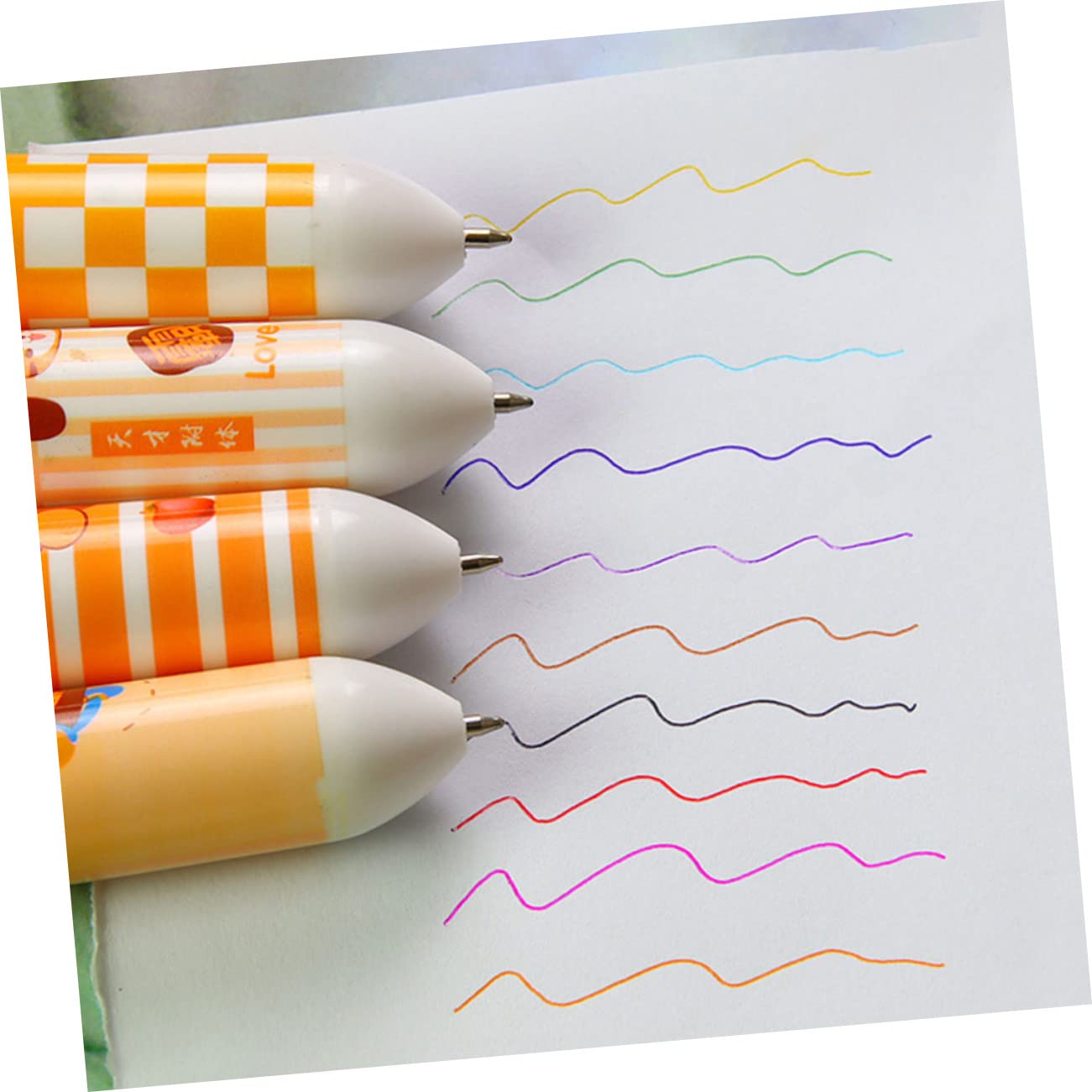 NUOBESTY 3 Set Penna A Sfera A Dieci Penna Strana Penne Originali Penne A Sfera Penne Nere Cancellabili Evidenziatore Kit Fai Da Te Per Pennarelli Ricarica 8 Pezzi * 3