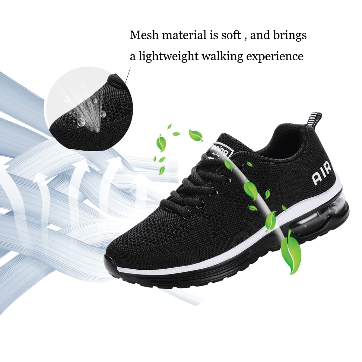 sotirsvs Uomo Donna Air Scarpe Running Sneakers da Ginnastica Corsa Casual da Fitness Scarpe da Tennis Jogging Sportive 34-46 EU