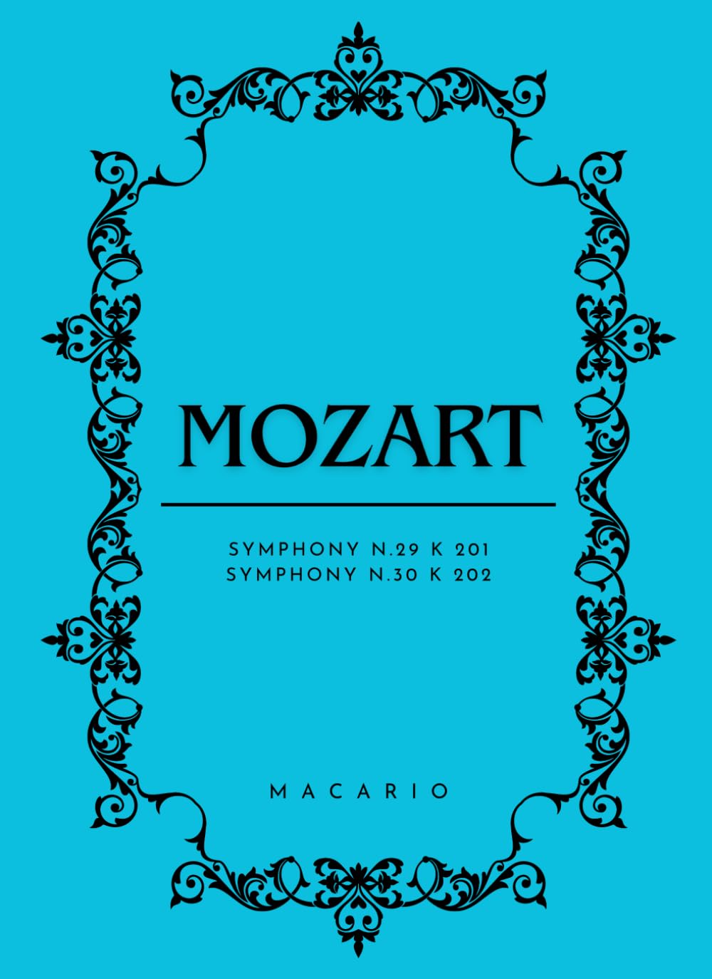 Mozart Symphony 29-30: Full Score