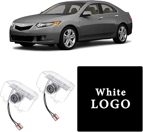 Jfsotls Proyector de luces LED para puerta de automóvil que nunca se desvanecen, luz de bienvenida de cortesía, logotipo de luz de charco compatible