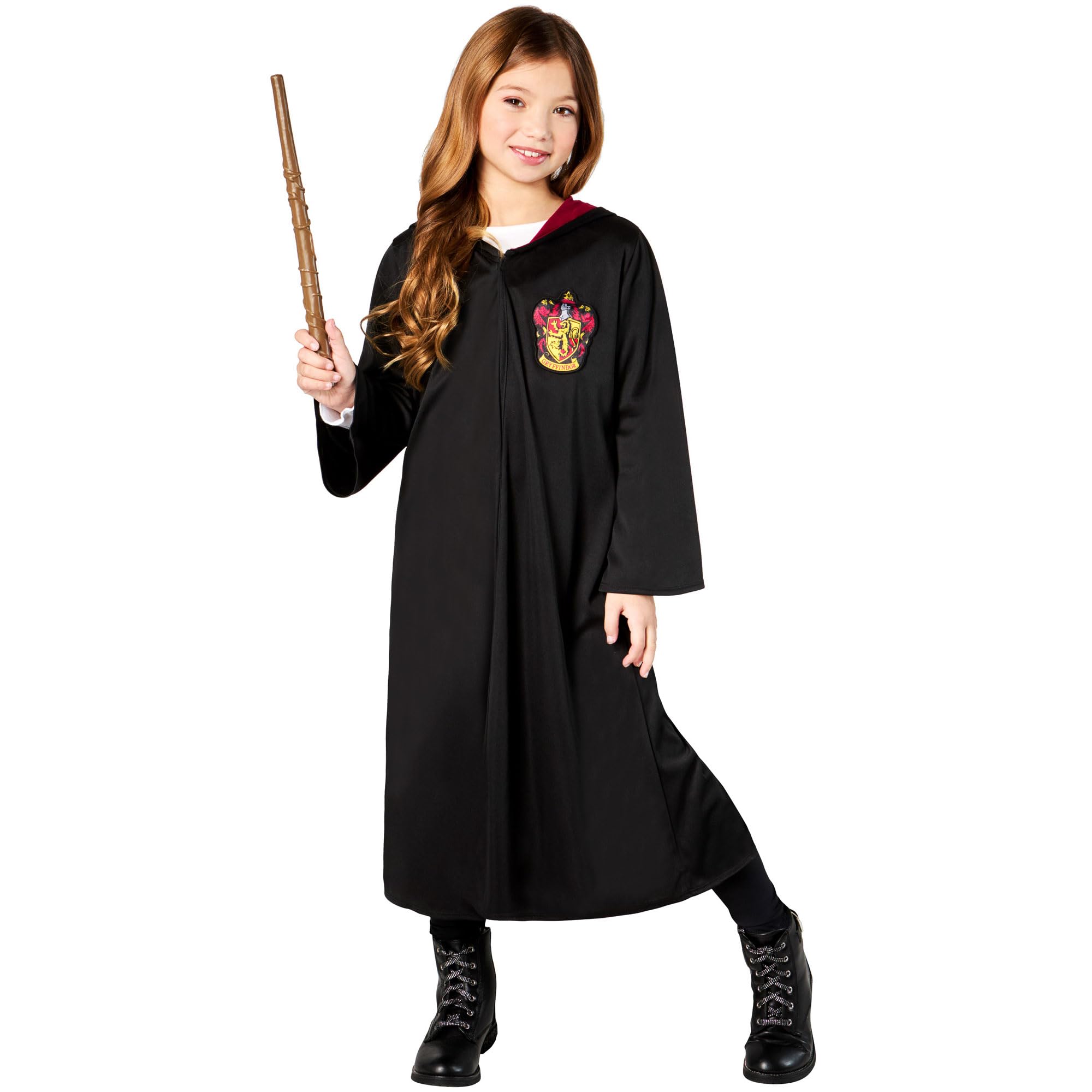 Rubies Official Warner Brothers Harry Potter Hermione Robe Set Childrens Costume, Kids Fancy Dress, Size 7-8 Years Halloween โ image 1