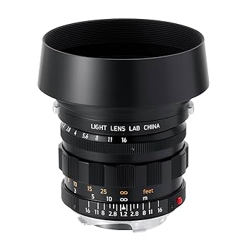 LEICA Mマウント LIGHT LENS 50 f/2 単焦点レンズ LIGHT LENS LAB M 50mm f/2 SPII Mマウント ライカM ブラック