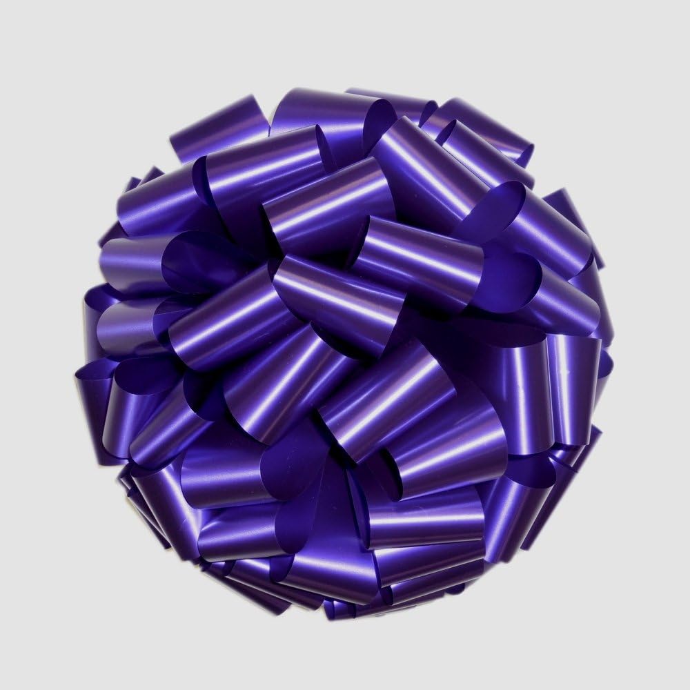 Single Color Car Bows (White, 20")