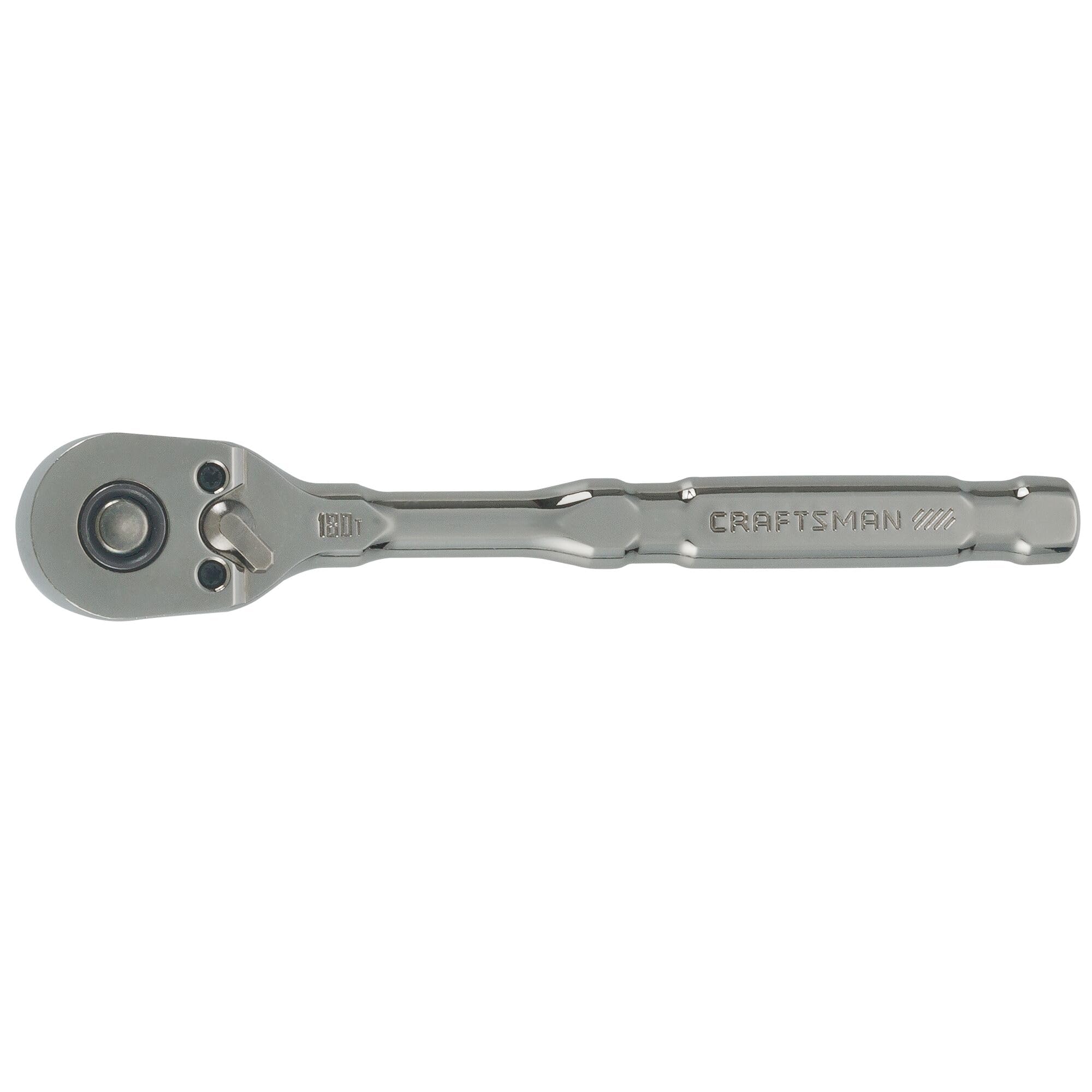 CRAFTSMAN OVERDRIVE 1/4" Drive 180T Pear Head Ratchet (CMMT82110)