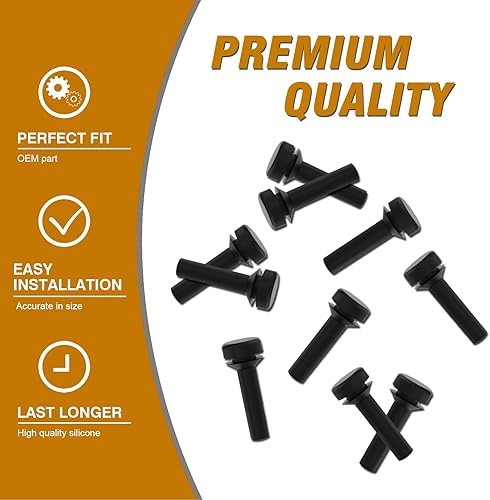 Miniatura 5 de WB02X24790 - Paquete de 10 protectores de rejilla para estufa de gas, patas de goma compatibles con quemador GE, estufa de café, estufa, estufa,