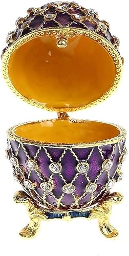 Miniatura 4 de Paquete de caja de baratijas de huevo morado y huevo azul