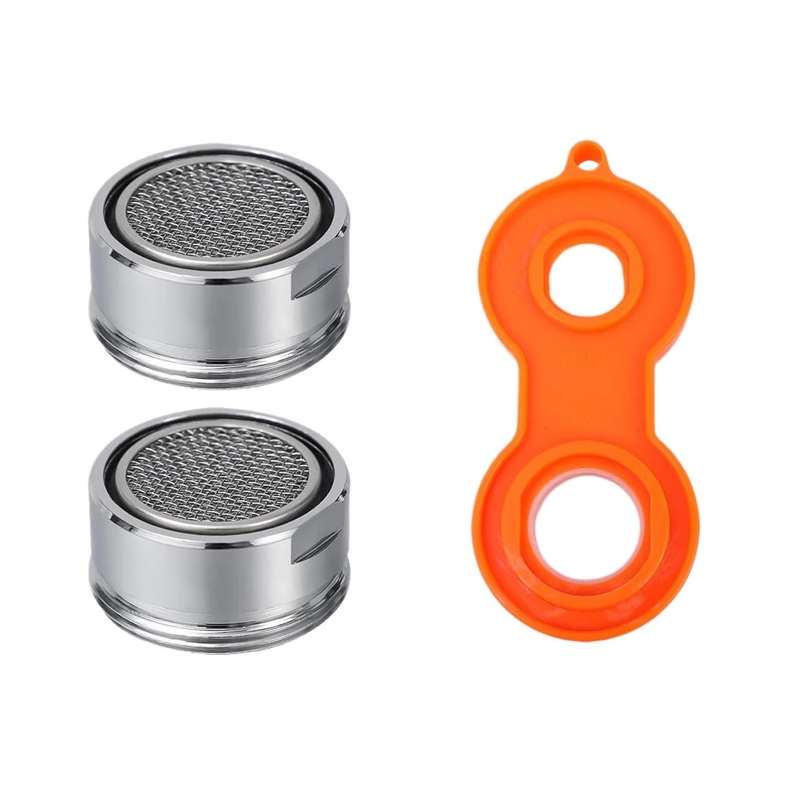 XYNSNDB 1-4 Pezzi Rubinetto Risparmio idrico aeratore Filtro sostituibile ugello Misto gorgogliatore Rubinetto della Cucina Bocca Filtro per Parti del Bagno Installazione Semplice (Set C)