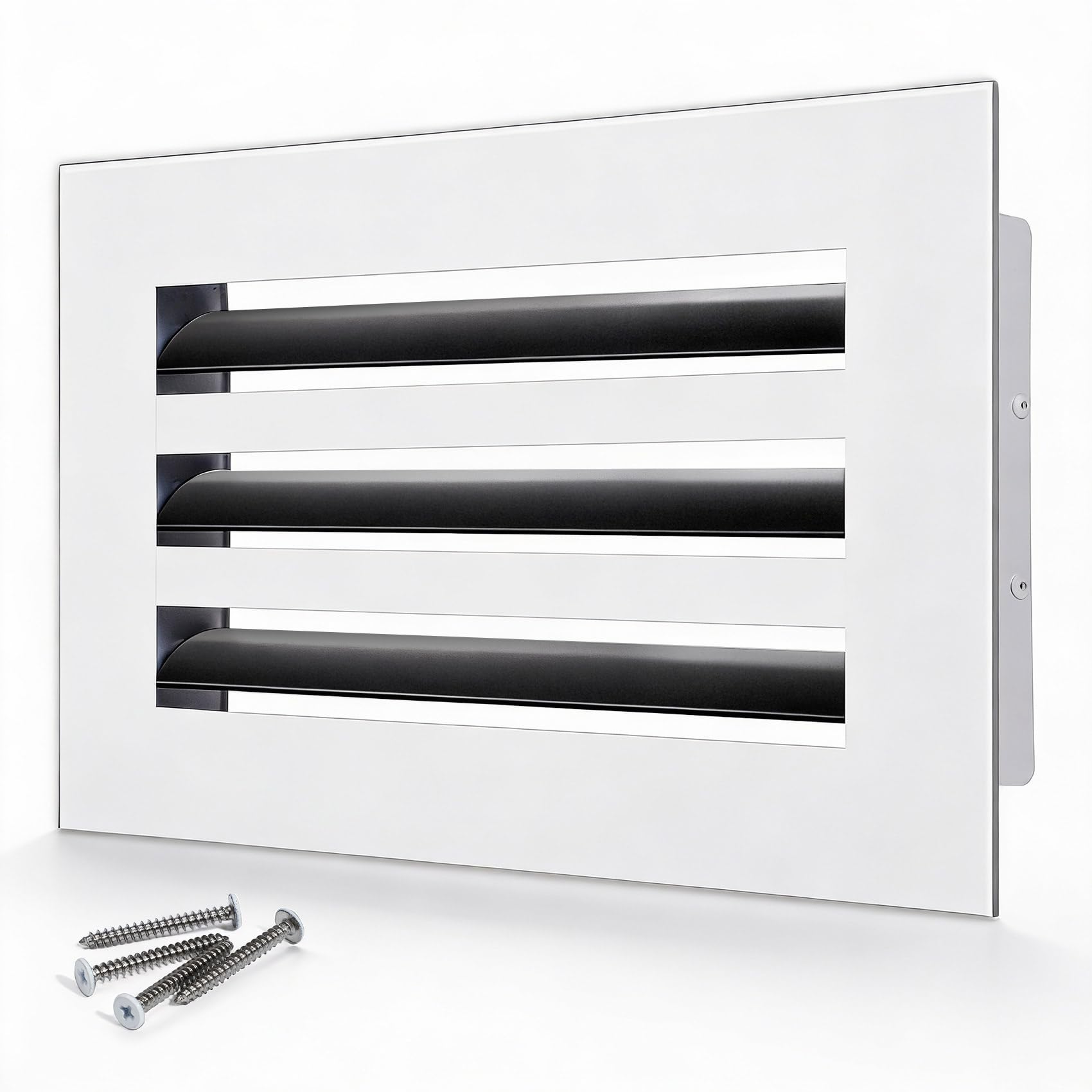 Photo 1 of Soknockk 10x6 Modern AC Vent Cover - White