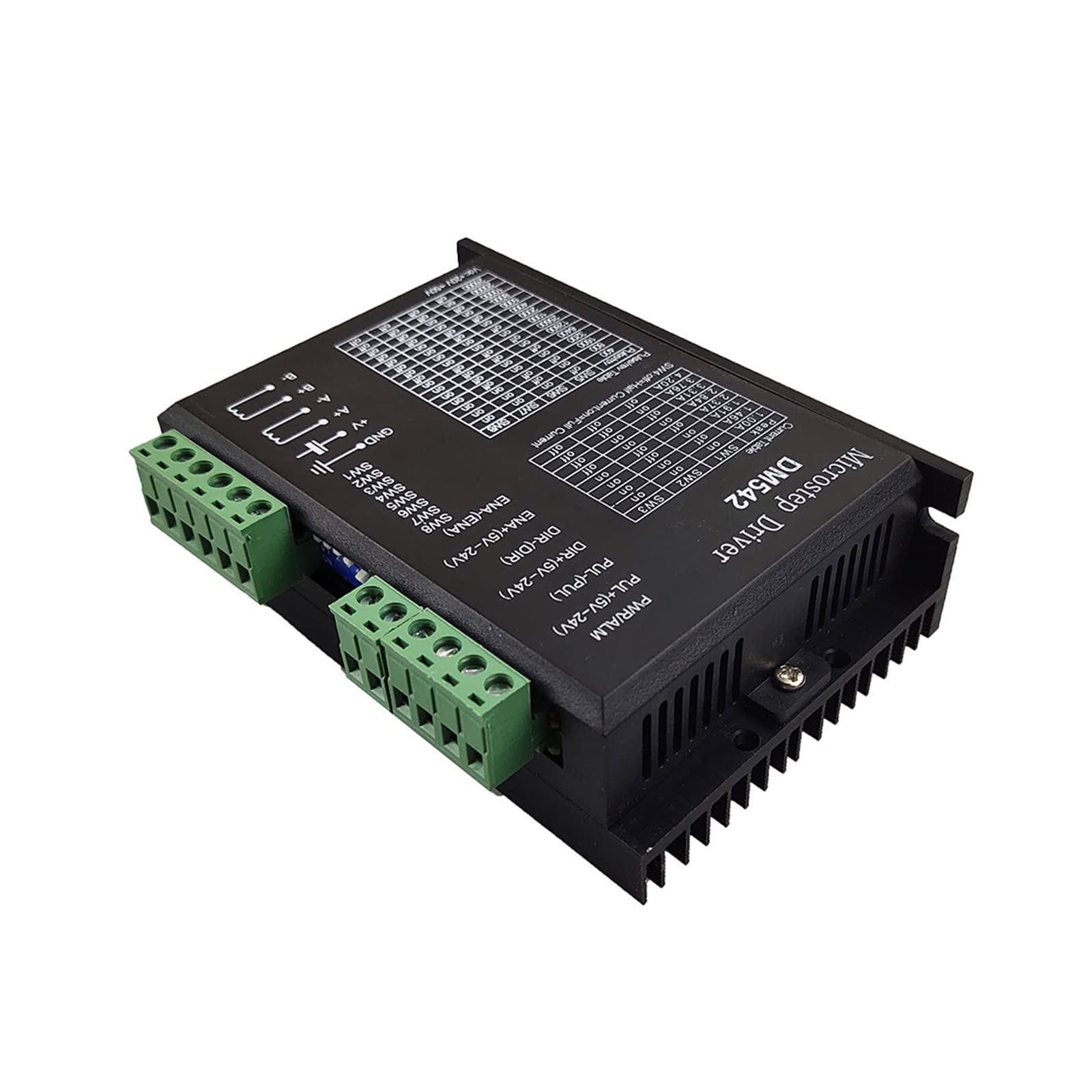 【新品・未使用】DM542 2相ステッピングモータードライバー　5個セット Amazon.co.jp: VOREAL 2 相デジタル ステッピング モーター ドライバー