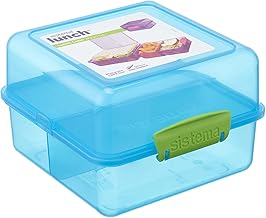 علبة لحفظ الطعام لانش بلس من سيستيما، 1.4 لتر - اخضر تيل