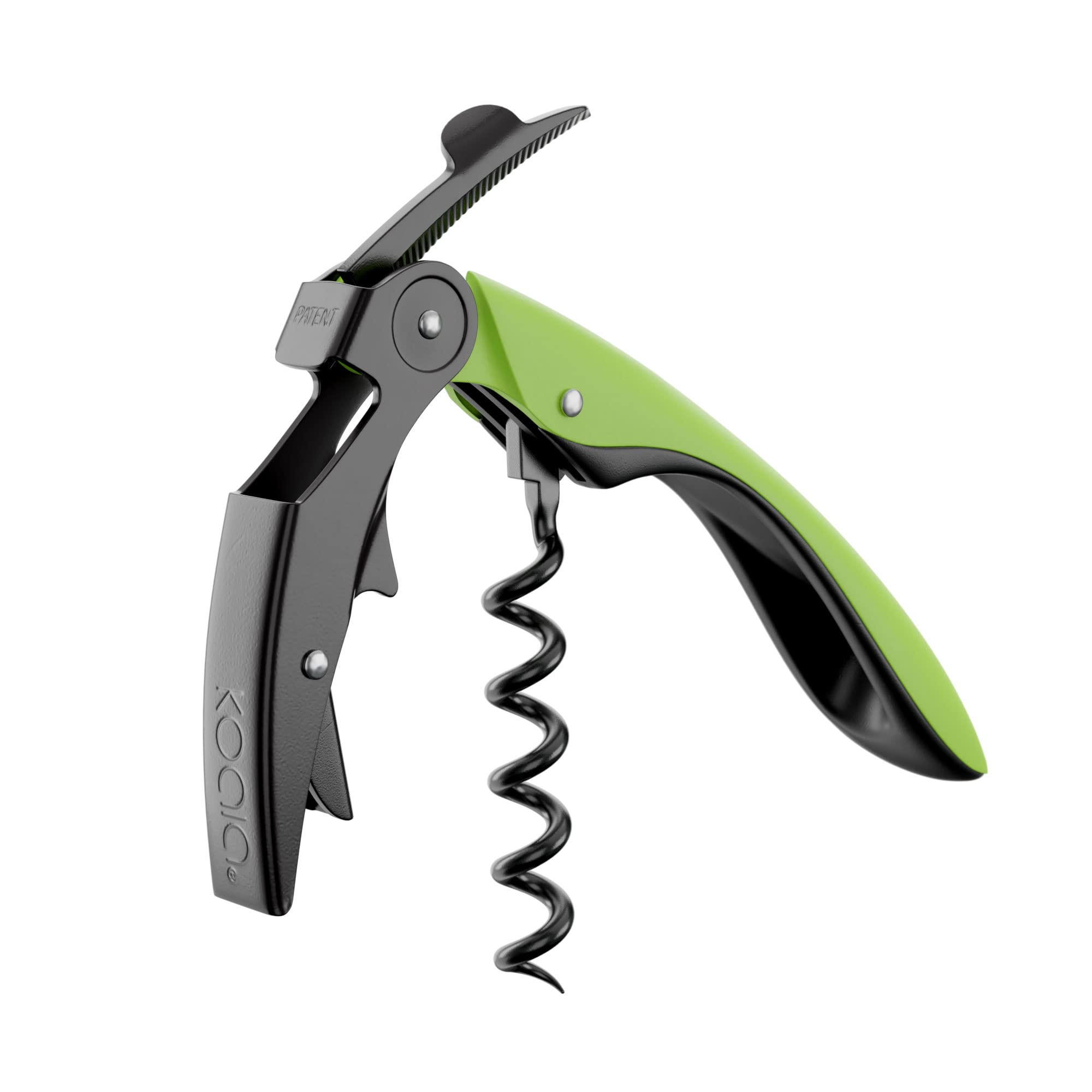 Koala Spain High Tech 2-Stroke Automatic Corkscrew, Patented, Green