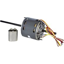 Enterpark D1092 Blower Motor with Capacitor Replacement, Replaces D1092A D1092B 7021-9335 7030-1151, Compatible with RV Furnace & HVAC Air Handler Units, 1/2 HP 115V 1075 RPM
